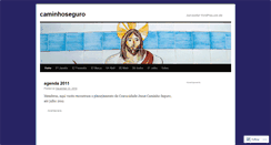 Desktop Screenshot of caminhoseguro.wordpress.com