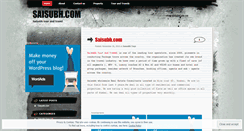 Desktop Screenshot of luckyboz.wordpress.com