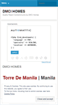 Mobile Screenshot of dmcihomesresortcondo.wordpress.com