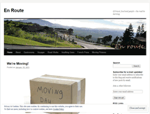 Tablet Screenshot of lynneenroute.wordpress.com
