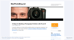 Desktop Screenshot of maximegousse.wordpress.com