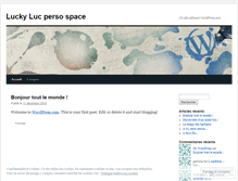 Tablet Screenshot of lucstyves.wordpress.com