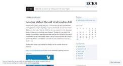 Desktop Screenshot of ecks2.wordpress.com