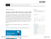 Tablet Screenshot of ecks2.wordpress.com