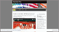 Desktop Screenshot of ninjatales.wordpress.com