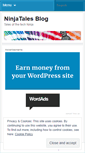 Mobile Screenshot of ninjatales.wordpress.com