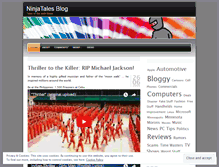 Tablet Screenshot of ninjatales.wordpress.com