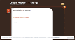 Desktop Screenshot of clasestecnologia.wordpress.com