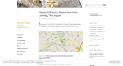 Desktop Screenshot of museoaerosolar.wordpress.com