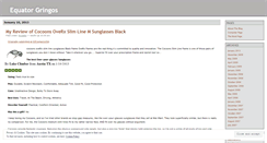 Desktop Screenshot of equatorgringos.wordpress.com