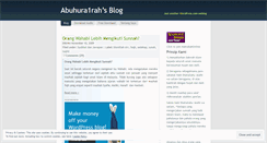 Desktop Screenshot of maktabahonline.wordpress.com