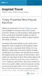 Mobile Screenshot of inspiredtravel.wordpress.com