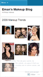 Mobile Screenshot of emanmakeup.wordpress.com
