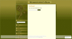Desktop Screenshot of muddypuppet.wordpress.com