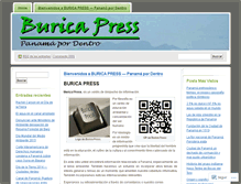 Tablet Screenshot of burica.wordpress.com