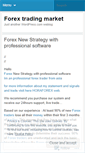Mobile Screenshot of forextradingmarkett.wordpress.com