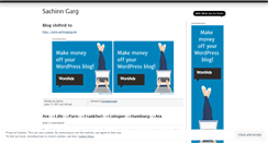 Desktop Screenshot of gargsachin.wordpress.com