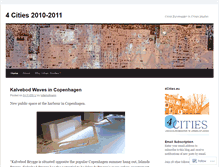 Tablet Screenshot of 4cities2010.wordpress.com