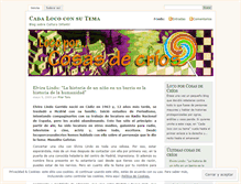 Tablet Screenshot of locoporcosasdecrios.wordpress.com