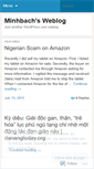 Mobile Screenshot of minhbach.wordpress.com
