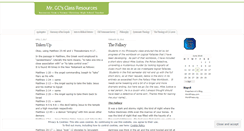 Desktop Screenshot of gcresources.wordpress.com