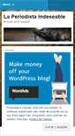 Mobile Screenshot of laperiodistaindeseable.wordpress.com