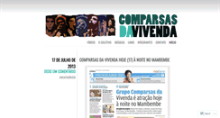 Desktop Screenshot of comparsasdavivenda.wordpress.com