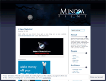 Tablet Screenshot of minosafilms.wordpress.com