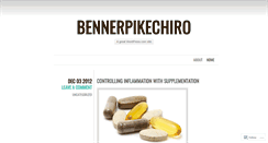 Desktop Screenshot of bennerpikechiro.wordpress.com