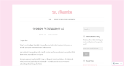 Desktop Screenshot of akumbuwrites.wordpress.com