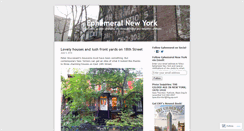 Desktop Screenshot of ephemeralnewyork.wordpress.com