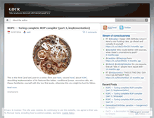 Tablet Screenshot of gdtr.wordpress.com
