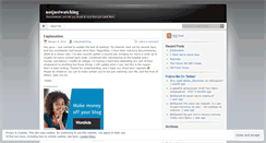 Desktop Screenshot of notjustwatching.wordpress.com