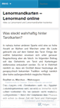 Mobile Screenshot of lenormandonline.wordpress.com