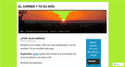 Desktop Screenshot of correryavio.wordpress.com