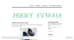 Desktop Screenshot of jennyswizzle.wordpress.com