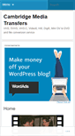 Mobile Screenshot of cambridgemediatransfers.wordpress.com