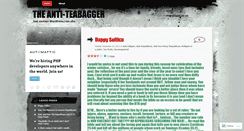 Desktop Screenshot of antiteaparty.wordpress.com