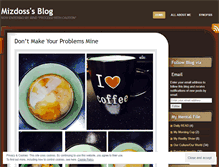 Tablet Screenshot of mizdoss.wordpress.com