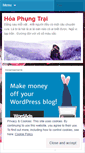 Mobile Screenshot of myngocdiepsontrai.wordpress.com