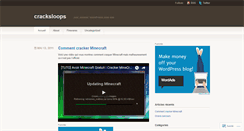 Desktop Screenshot of cracksloops.wordpress.com