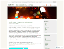 Tablet Screenshot of comov.wordpress.com