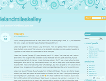 Tablet Screenshot of lelandmileskelley.wordpress.com