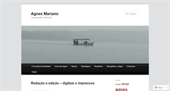Desktop Screenshot of agnesmariano.wordpress.com