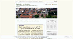 Desktop Screenshot of gabinetedoadilson.wordpress.com