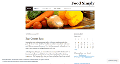 Desktop Screenshot of foodsimply.wordpress.com