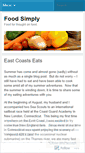 Mobile Screenshot of foodsimply.wordpress.com