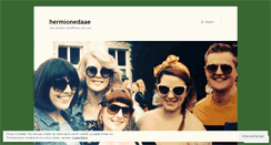 Desktop Screenshot of hermionedaae.wordpress.com