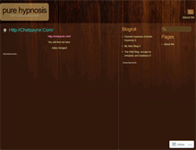 Tablet Screenshot of chetpayne.wordpress.com