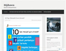 Tablet Screenshot of hijihawu.wordpress.com